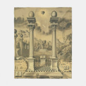 Freemason Fleece Deken (Voorkant)