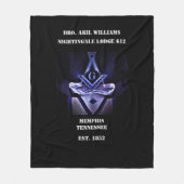 Freemason Fleece Deken (Voorkant)
