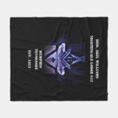 Freemason Fleece Deken (Voorkant (Horizontaal))