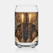 Freemason gedrukt blik glas (Rechts)