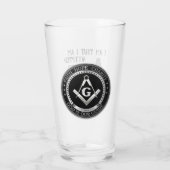 Freemason Glas (Achterkant)