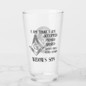 Freemason Glas (Voorkant)