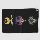 Freemason Golfhanddoek (Horizontaal)