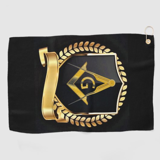 Freemason Golfhanddoek (Horizontaal)