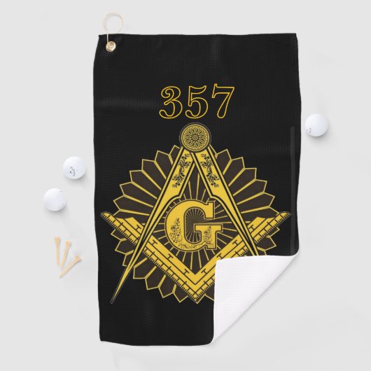 Freemason Golfhanddoek (Insitu)