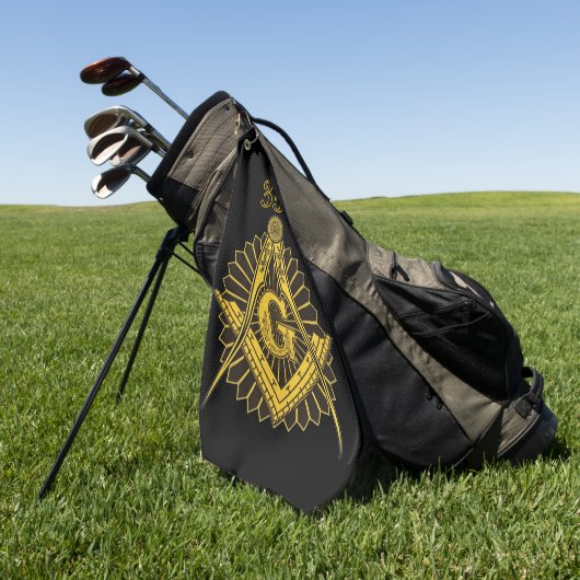 Freemason Golfhanddoek (Groen)