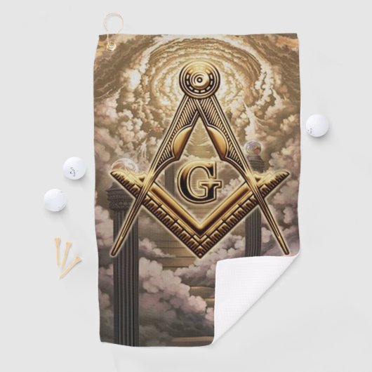 Freemason Golfhanddoek (Insitu)