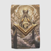 Freemason Golfhanddoek (Voorkant)