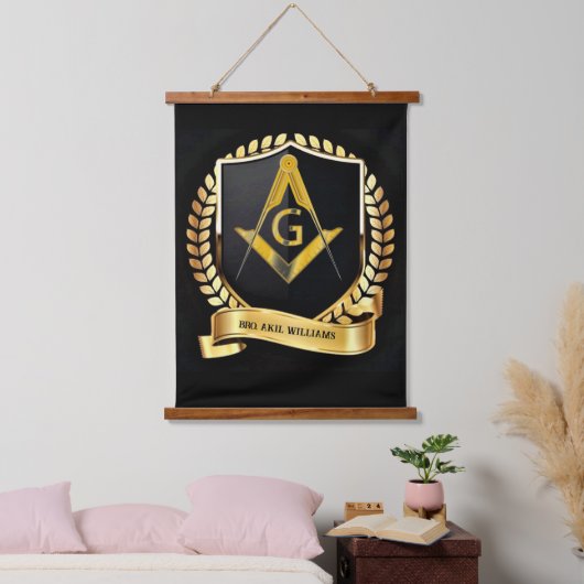 Freemason Hangend Wandkleed (Slaapkamer)