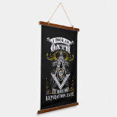 Freemason Hanging Tapestry Hangend Wandkleed (Gebogen)