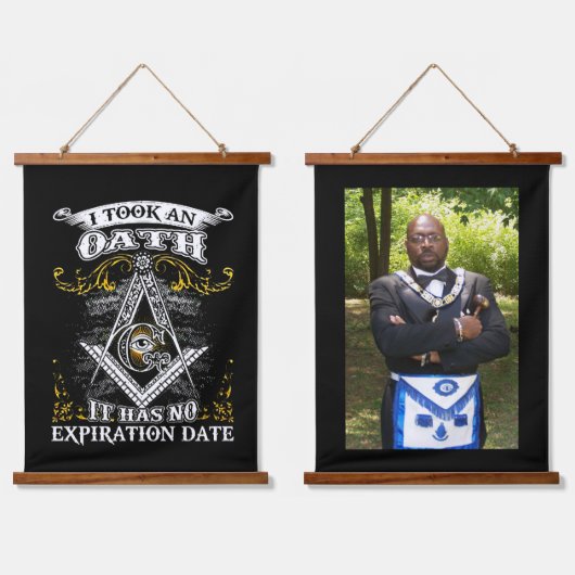Freemason Hanging Tapestry Hangend Wandkleed (Dubbel)