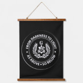 Freemason Hanging Tapestry Hangend Wandkleed (Voorkant 2)