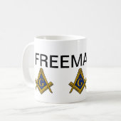Freemason Koffiemok (Voorkant links)
