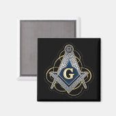 Freemason Magneet (Voorkant / Achterkant)