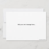 Freemason Masonic Emblematic Chart Invitation Card Kaart (Achterkant)