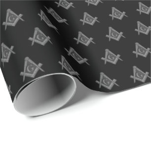 Freemason Masonic Square and Compass Freemasonry Cadeaupapier
