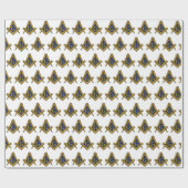 Freemason Masonic Square and Compass Freemasonry Cadeaupapier (Vlak)