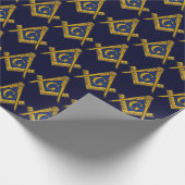 Freemason Masonic Square and Compass Freemasonry W Cadeaupapier (Hoek)