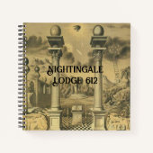 Freemason Membership Notitieboek (Voorkant)