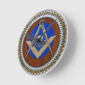 freemason NWO complot square & compass Ronde Klok (Hoek)