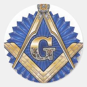 Freemason Ronde Sticker