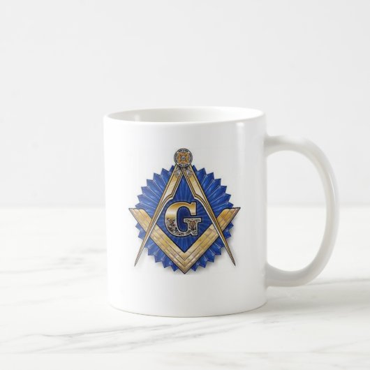 Freemason Square & Compass Mok (Rechts)