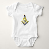 Freemason Square & Compass Romper (Voorkant)