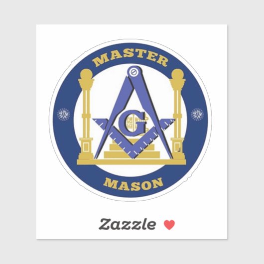 Freemason Sticker (Vel)