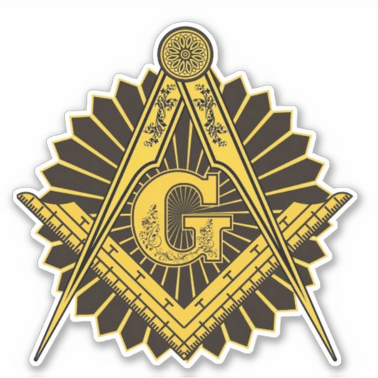 Freemason Sticker (Voorkant)