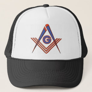 Freemason-symbool Trucker Pet