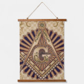 Freemason Tapestry Hangend Wandkleed (Voorkant)