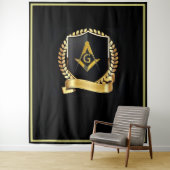 Freemason Tapestry Wandkleed (In situ)