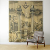Freemason Tapestry Wandkleed (In situ)