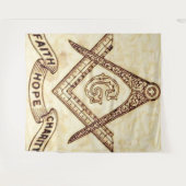 Freemason Wandkleed (Voorkant (horizontaal))