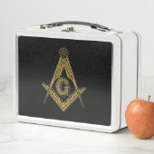 Freemason (zwart en goud) (In situ)