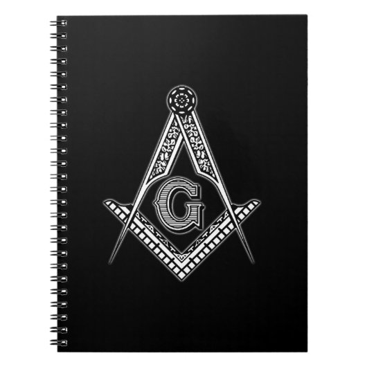 Freemason (zwart) notitieboek (Voorkant)