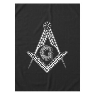 Freemason (zwart) tafelkleed
