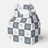 Freemasonerbord Bedankdoosjes (Voorkant Zijde)