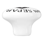 Freemasonerbord Keramische Knop (Zijkant)