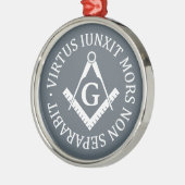 Freemasonerbord Metalen Ornament (Links)