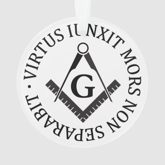 Freemasonerbord Ornament (achterkant)