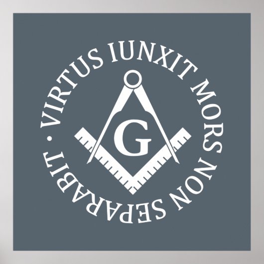 Freemasonerbord Poster (Voorkant)