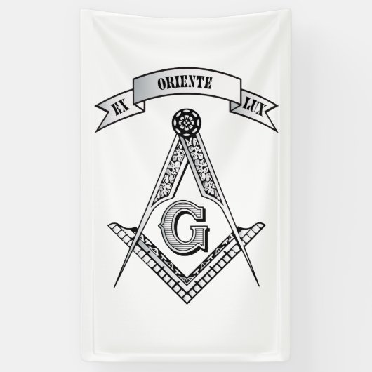 Freemasonerbord Spandoek (Verticaal)