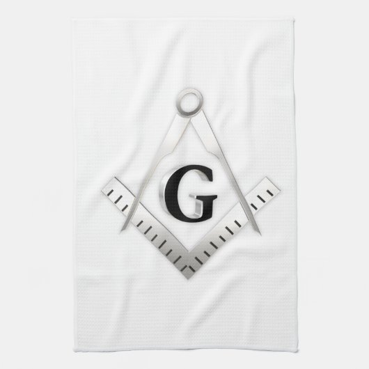 Freemasonerbord Theedoek (Verticaal)