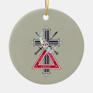 Freemasonkruis Keramisch Ornament