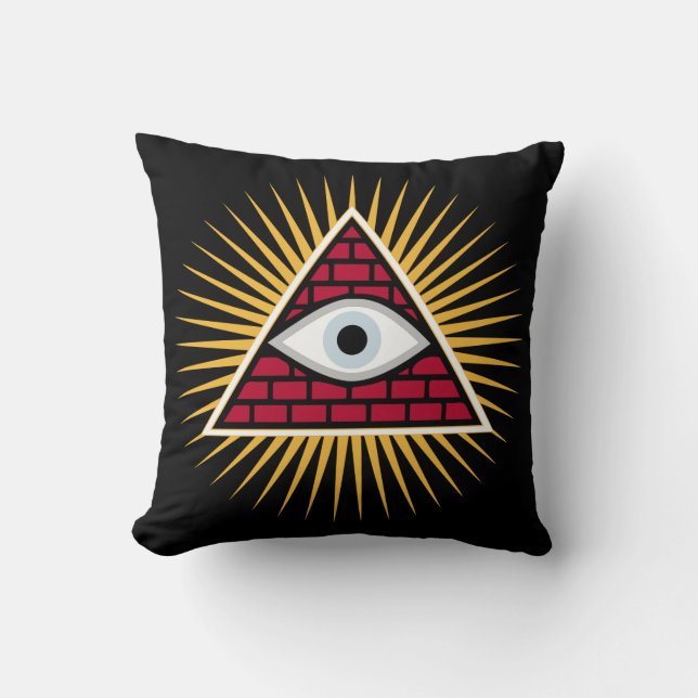 Freemasonoog Kussen (Voorkant)