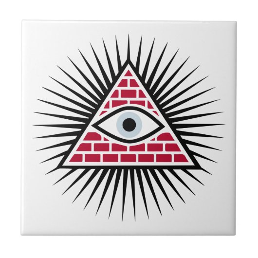 Freemasonoog Tegeltje (Voorkant)