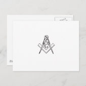 freemasonry.ai briefkaart (Voorkant / Achterkant)