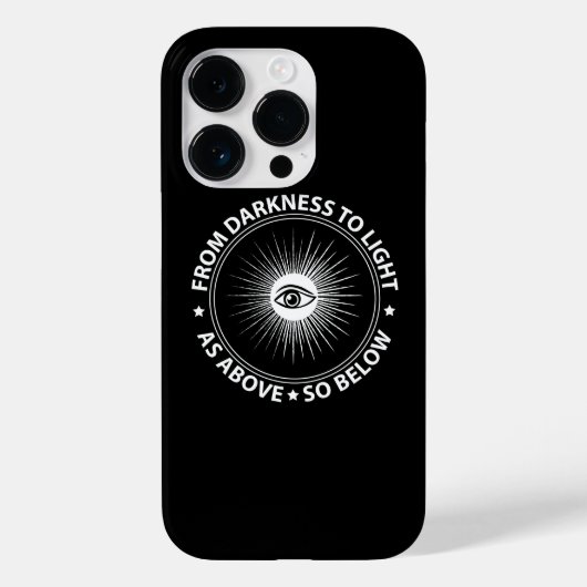 Freemasonry emblem Case-Mate iPhone case (Achterkant)
