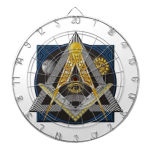 Freemasonry Emblem Dartbord
